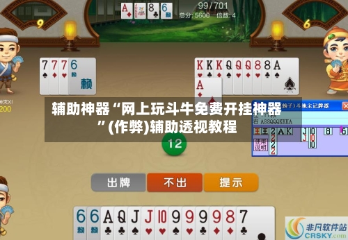 辅助神器“网上玩斗牛免费开挂神器”(作弊)辅助透视教程-第2张图片