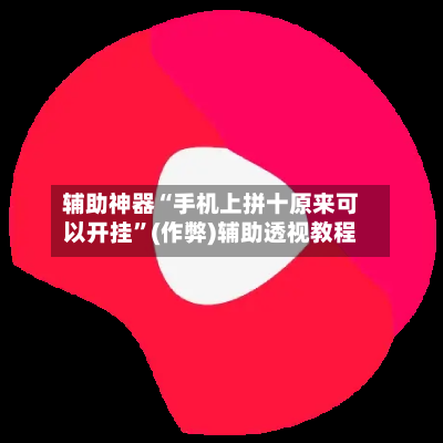 辅助神器“手机上拼十原来可以开挂”(作弊)辅助透视教程-第2张图片