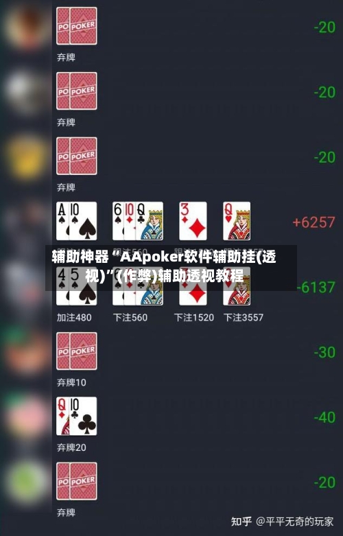 辅助神器“AApoker软件辅助挂(透视)	”(作弊)辅助透视教程-第1张图片