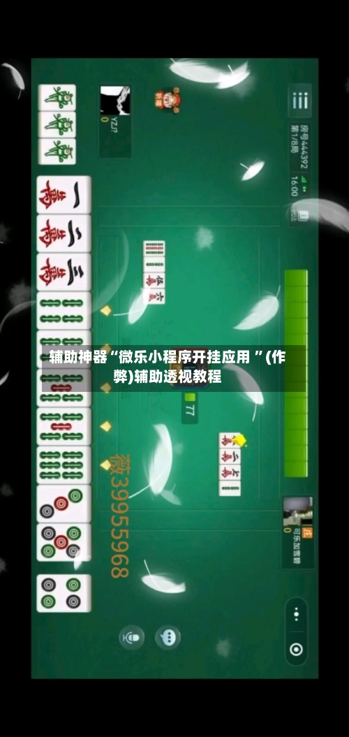 辅助神器“微乐小程序开挂应用 ”(作弊)辅助透视教程-第2张图片
