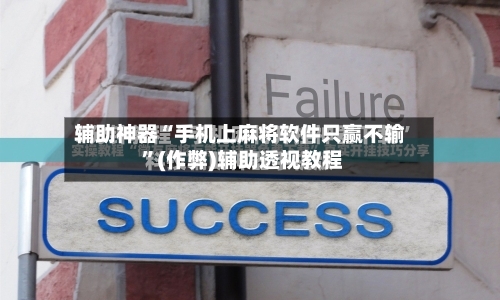 辅助神器“手机上麻将软件只赢不输 ”(作弊)辅助透视教程-第3张图片