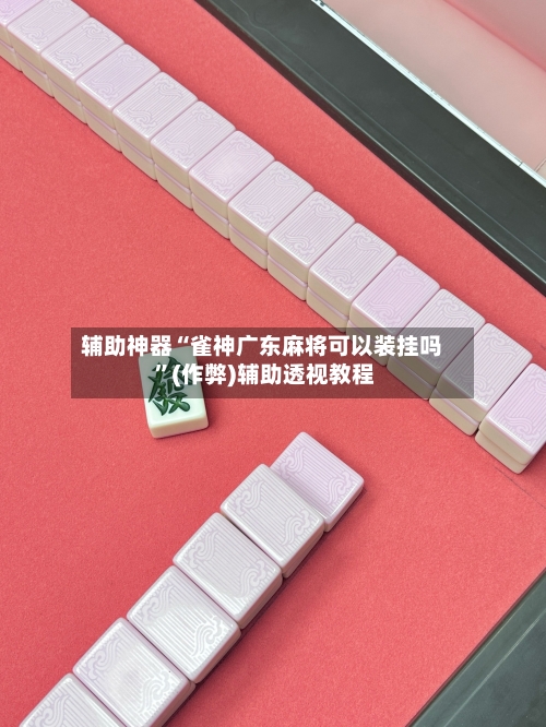 辅助神器“雀神广东麻将可以装挂吗 	”(作弊)辅助透视教程-第1张图片