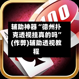 辅助神器“德州扑克透视挂真的吗”(作弊)辅助透视教程-第3张图片